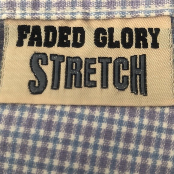 Lot of 2 Faded Glory Missy Size 4 Checkered Pants - Picture 10 of 10